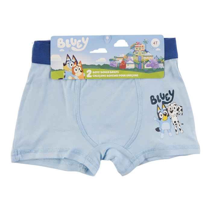 Caleçons boxeurs imprimés Bluey pour tout-petits, emb. de 2