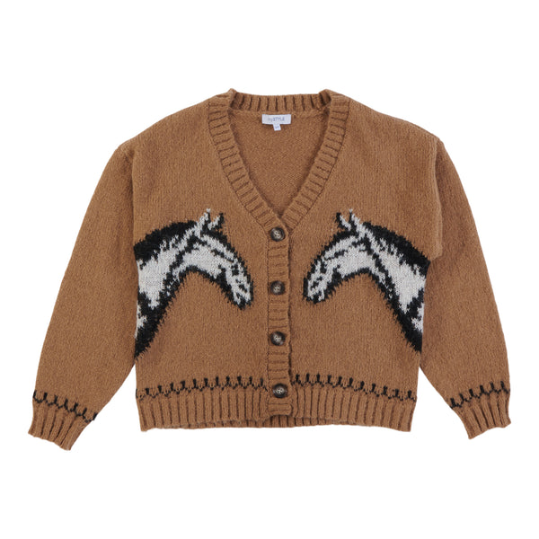 mySTYLE Women's Button-Front Horse Cardigan – Giant Tiger