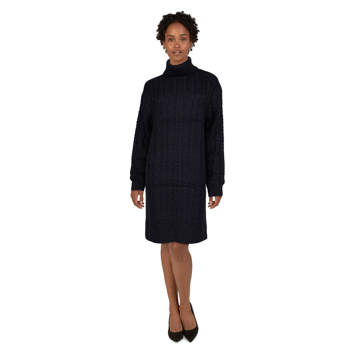 Robe en tricot à col roulé lily morgan pour femmes