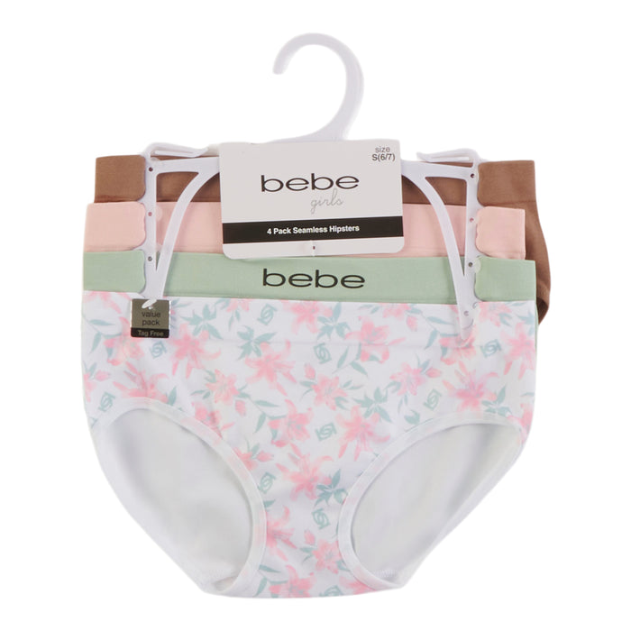 Girls' Hipster Underwear, 4-Pack