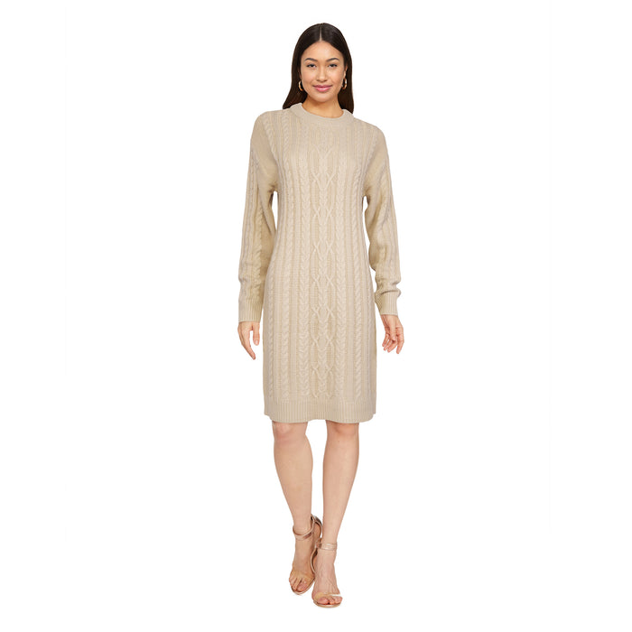 lily morgan Women's Crew Neck Sweater Dress