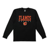 T-shirt à manches longues sous licence de la LNH pour hommes, Flames de Calgary
