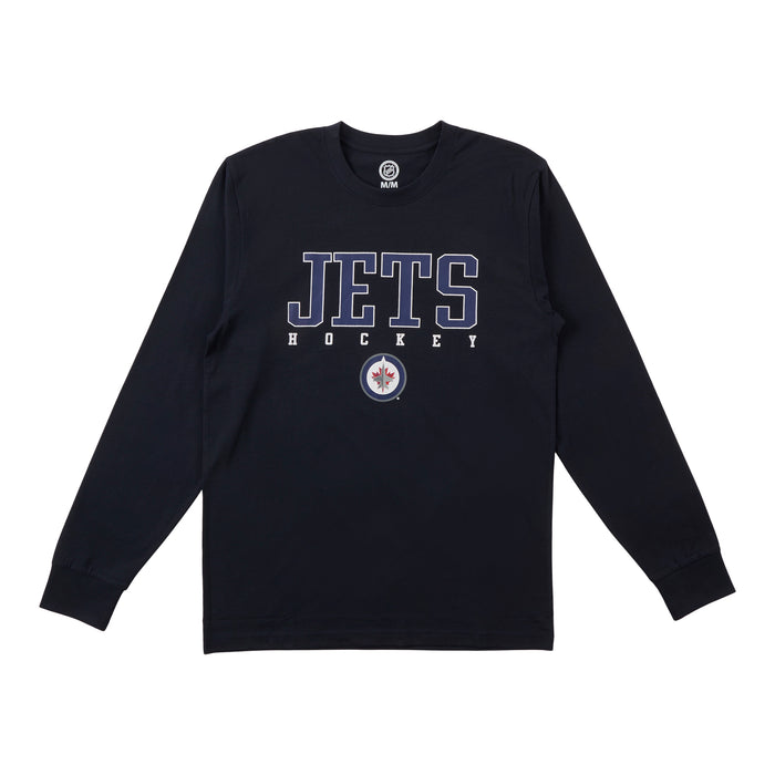 NHL Men's Licensed Winnipeg Jets Long Sleeve T-Shirt