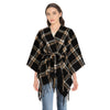 Women’s Plaid Belted Ruana