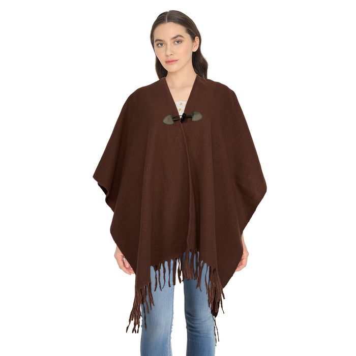 Women's Front Closure Ruana
