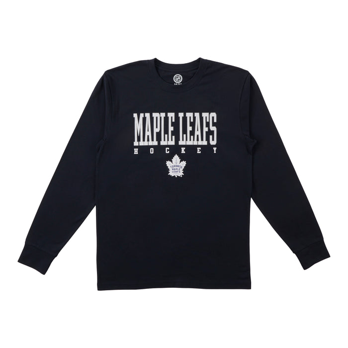 NHL Men's Licensed Maple Leafs Long Sleeve T-Shirt