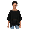 Women's Knit Poncho