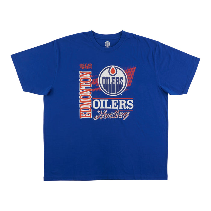 NHL Men's Licensed Edmonton Oilers Short Sleeve T-Shirt