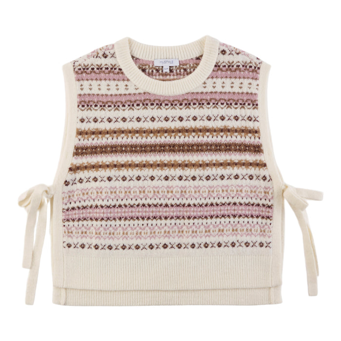 Chandail sans manches à motifs mySTYLE pour femmes