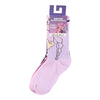 Mi-chaussettes imprimées sous licence pour filles, emb. de 5