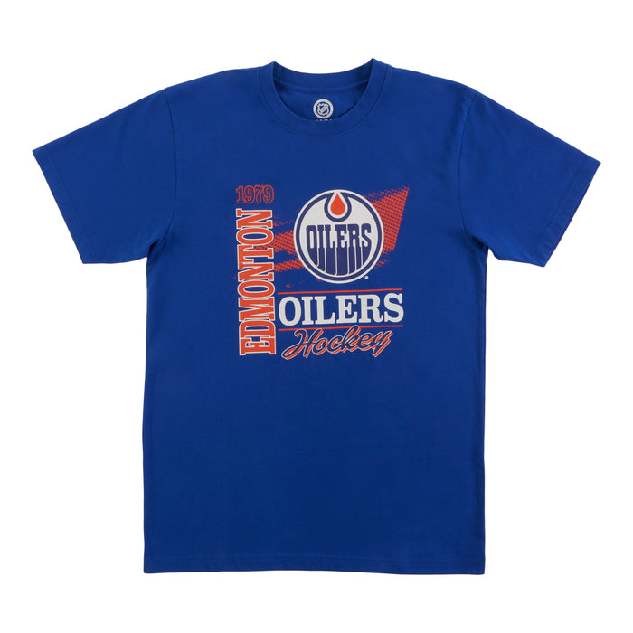 NHL Men's Licensed Edmonton Oilers Short Sleeve T-Shirt