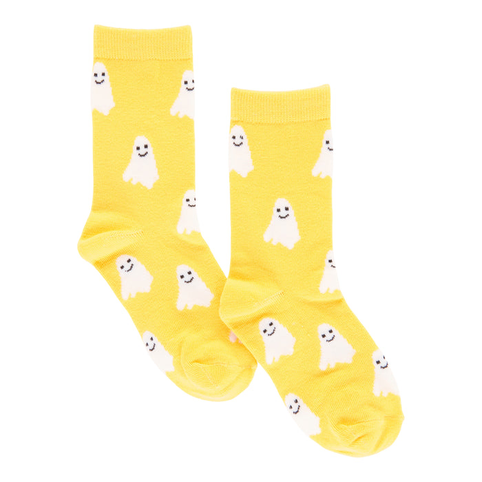 Girls' Novelty Printed Crew Socks, 1-Pack
