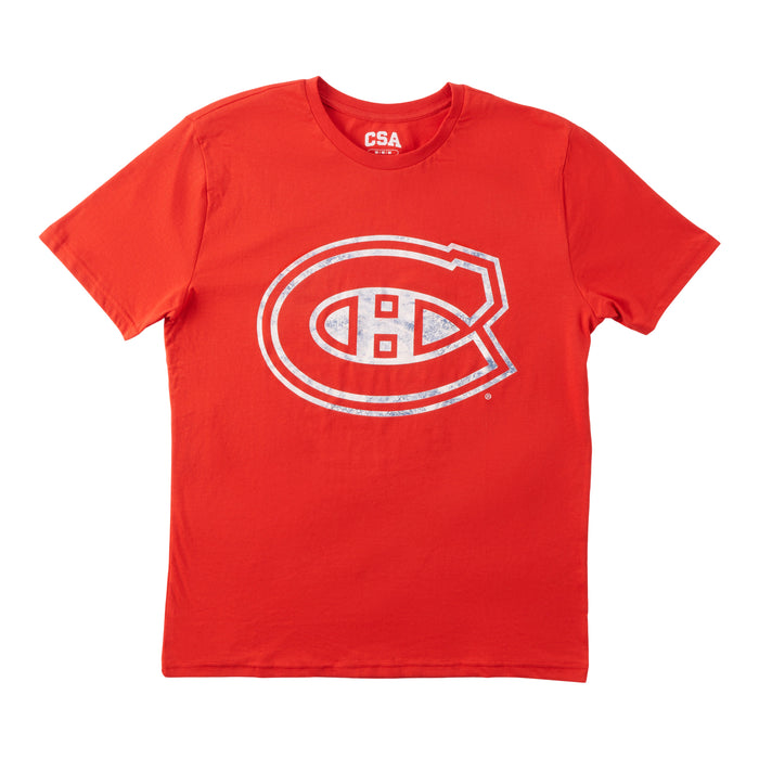 NHL Men's Licensed Montreal Canadiens Short Sleeve T-Shirt