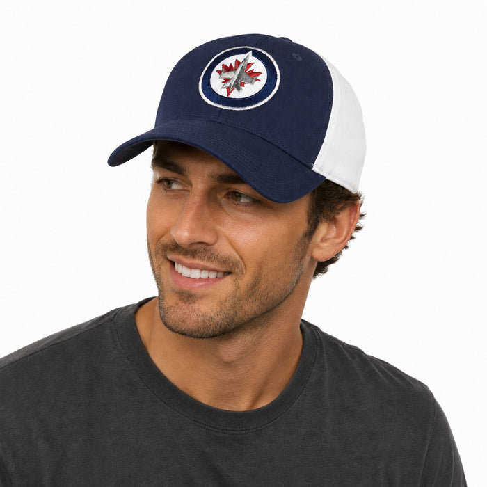 Casquette de baseball des Jets de Winnipeg (LNH) sous licence pour hommes