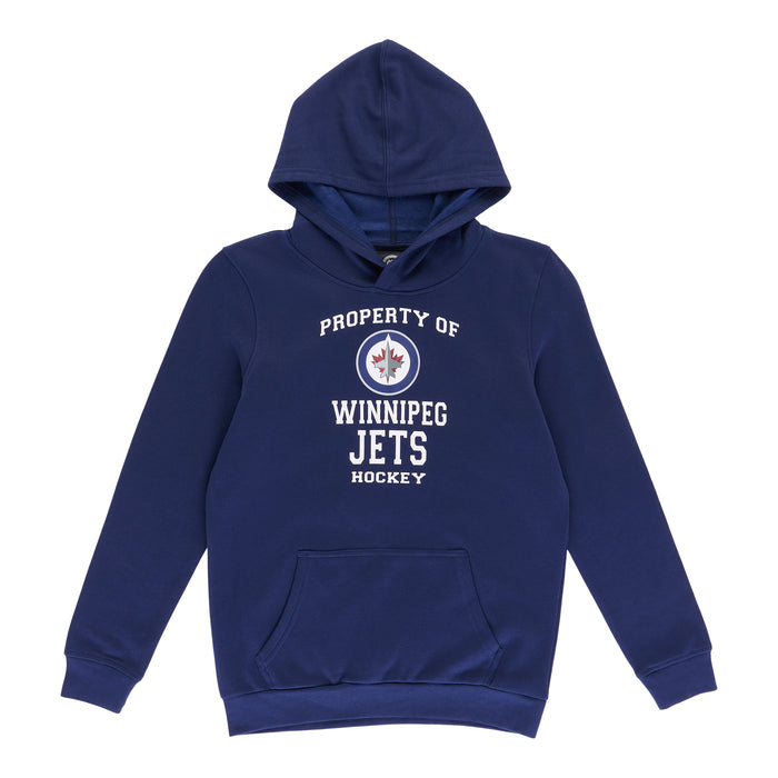 NHL Boys' Licensed Winnipeg Jets Long Sleeve Hoodie