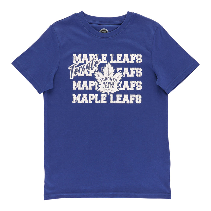 NHL Boys' Licensed Toronto Maple Leafs Short Sleeve T-Shirt