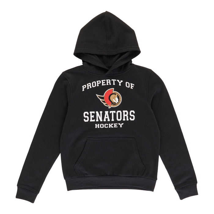 NHL Boys' Licensed Ottawa Senators Long Sleeve Hoodie