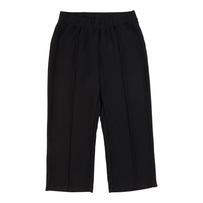 lily morgan Women's Plus Pleated Wide-Leg Scuba Pants
