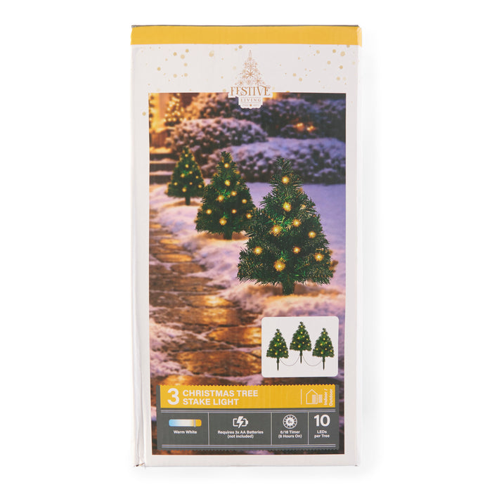 Christmas Tree Stakes, 20-in, 3 Piece
