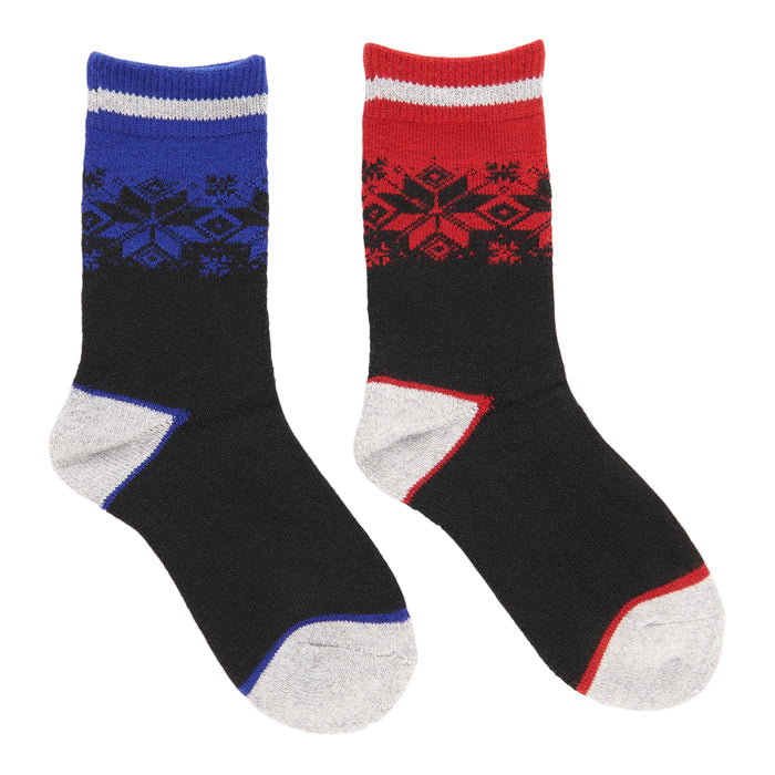 Chaussettes isothermes MONKEY BARS pour tout-petits garçons, ens. de 2 paires, assortiment