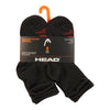 HEAD Boys' Quarter Crew Socks, 8-Pack