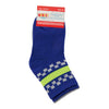 SURVIVAL GEAR Boys' Quarter Crew Socks, 3-Pack, Assorted