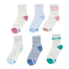 Mi-chaussettes courtes pour filles Keds, emb. de 6 