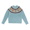mySTYLE Women's Fair Isle Mock-Neck Sweater