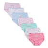 Girls' Betty Printed Briefs, 7-Pack