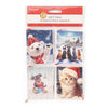 Holiday Gift Tags, English, 2-in x 2.75-in, 16 Pack
