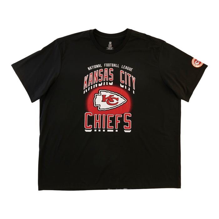 T-shirt à manches courtes Chiefs de Kansas City de la NFL sous licence pour hommes