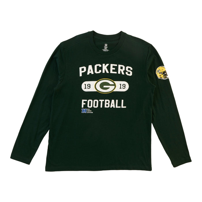 NFL Men's Licensed Green Bay Packers Long Sleeve T-Shirt