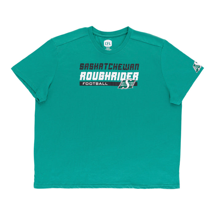 CFL Men's Licensed Saskatchewan Roughriders Short Sleeve T-Shirt