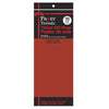Tissue Paper, Red/Green, Asorted, 20-in x 20-in, 15 Piece