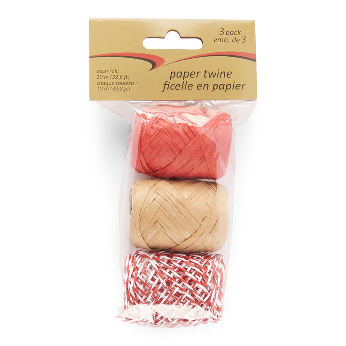 Paper Twine, 3 Pack