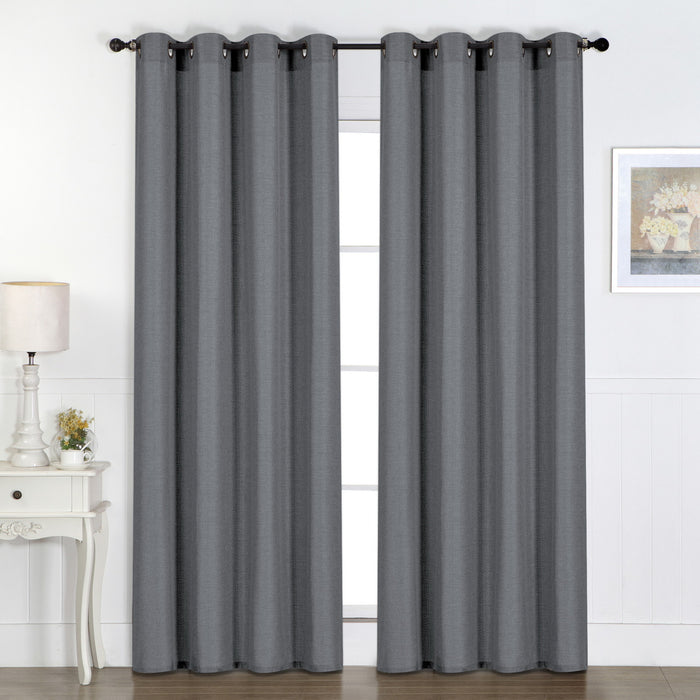 Room Darkening Curtain with Grommets, 52-in x 84-in.