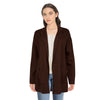 Cardigan double face ouvert sur le devant lily morgan pour femmes