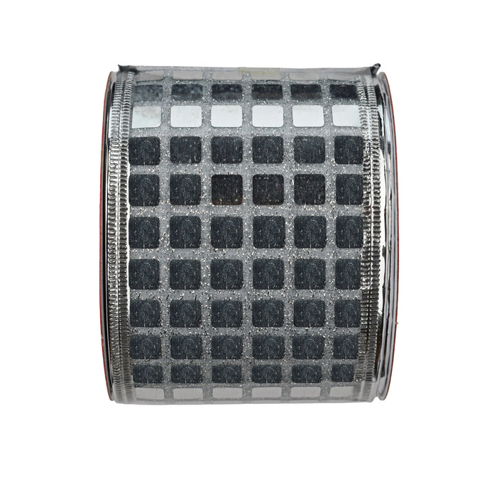 Danson Décor Disco Fabric Ribbon, 2.5-in x 9-ft.