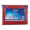 Ensemble de draps en microfibre unis, lit une place, 4 pièces