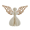 Ange décoratif en papier HomeStyles – 7,8 po