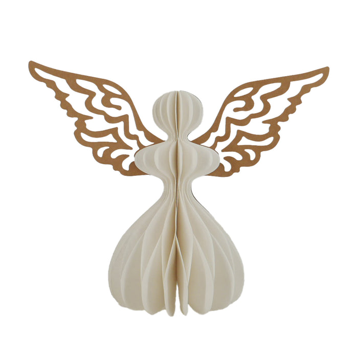 Ange décoratif en papier HomeStyles – 7,8 po
