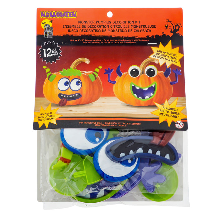 Pumpkin Décor Kit, 12 Piece