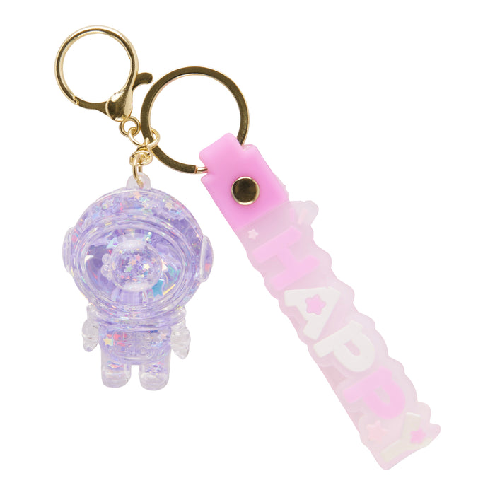 Cute Glitter Keychains, Assorted