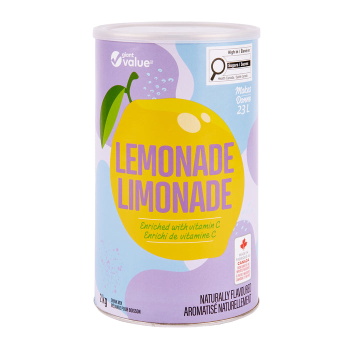 Giant Value Lemonade Drink Crystals, 2 kg