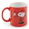 Peanuts Snoopy Mug, Red, 16-oz.