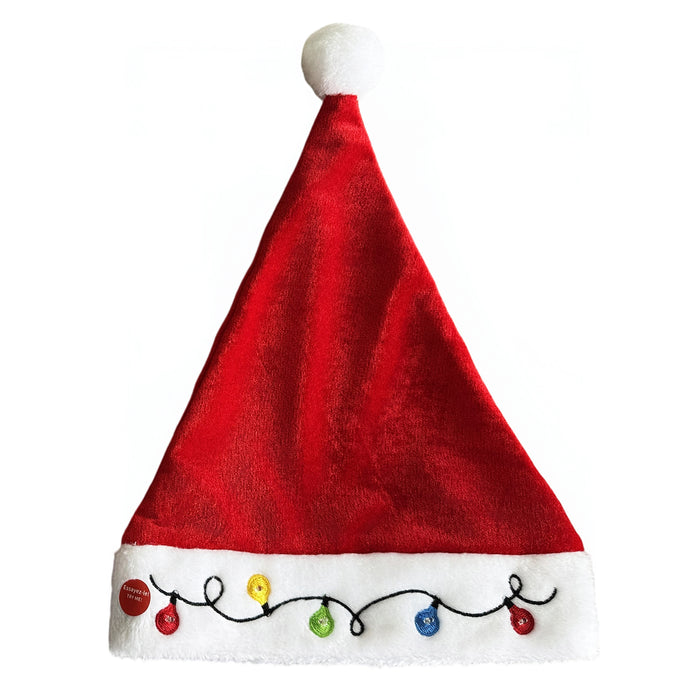Light-Up Santa Hat