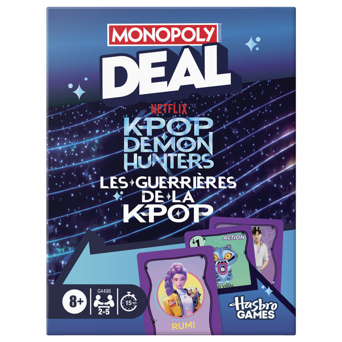 Monopoly Deal: K-POP Demon Hunters