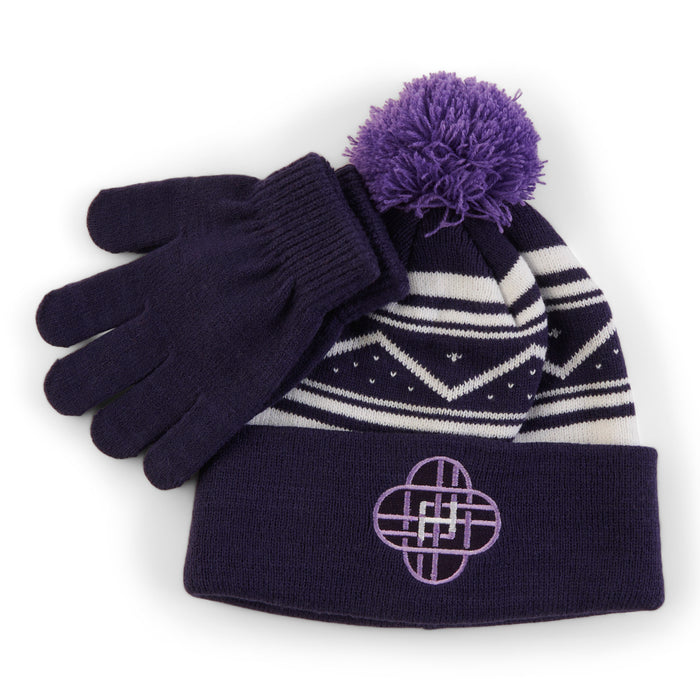 Kids' Unisex Licensed Kpop Demon Hunters Toque Set, 2-Piece