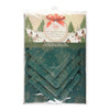 Ensemble nappe et serviettes de table métallisées, 9 pièces