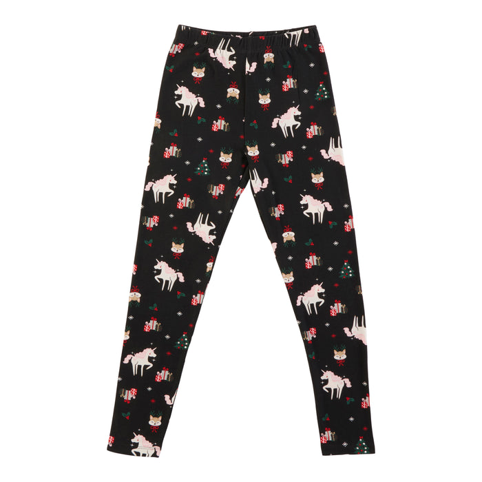 Comfy Cozy Girls' Novelty Printed Leggings